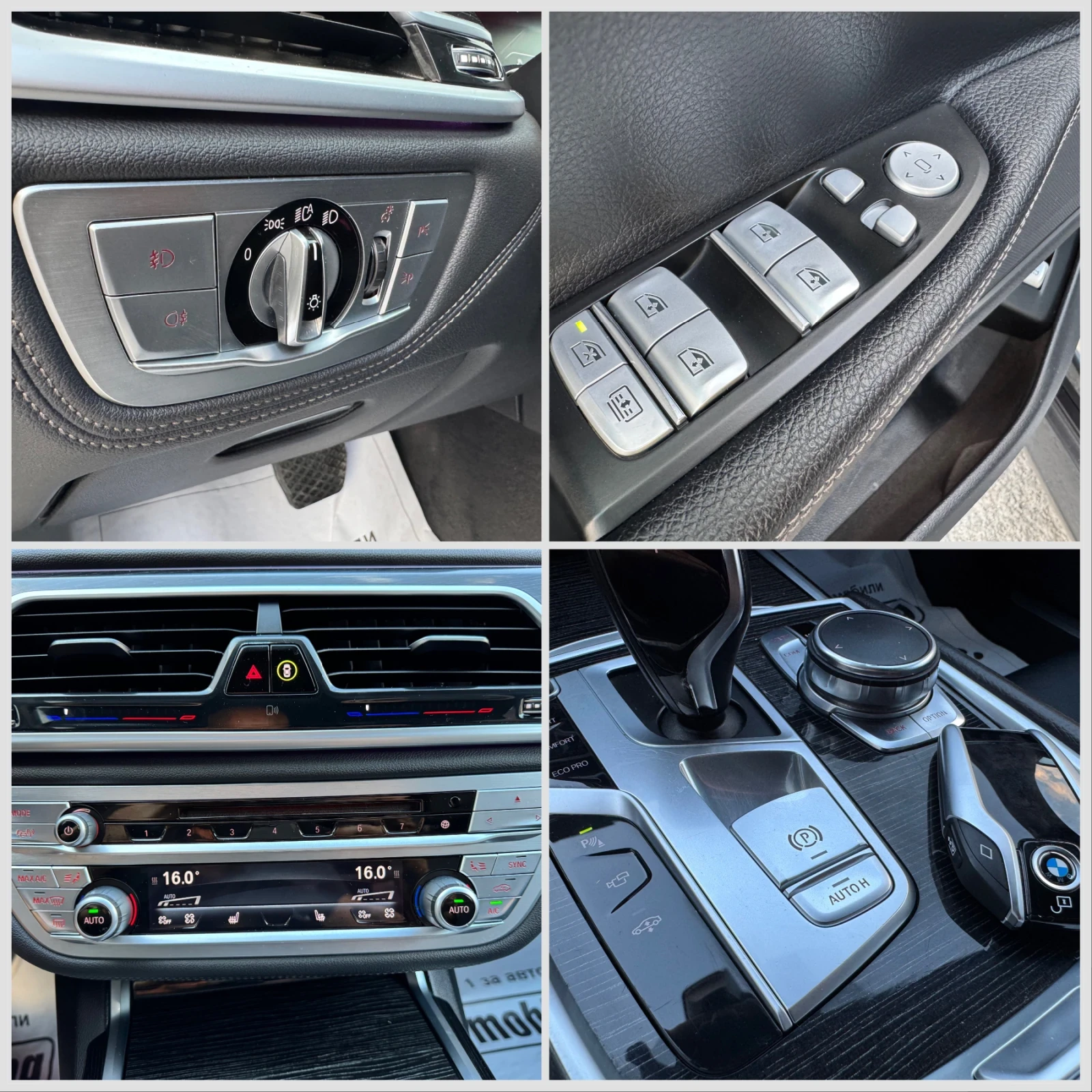 BMW 730 D X-Drive/M-Pack/Shadow line/ШВЕЙЦАРИЯ!!!, снимка 16 - Автомобили и джипове - 55480470