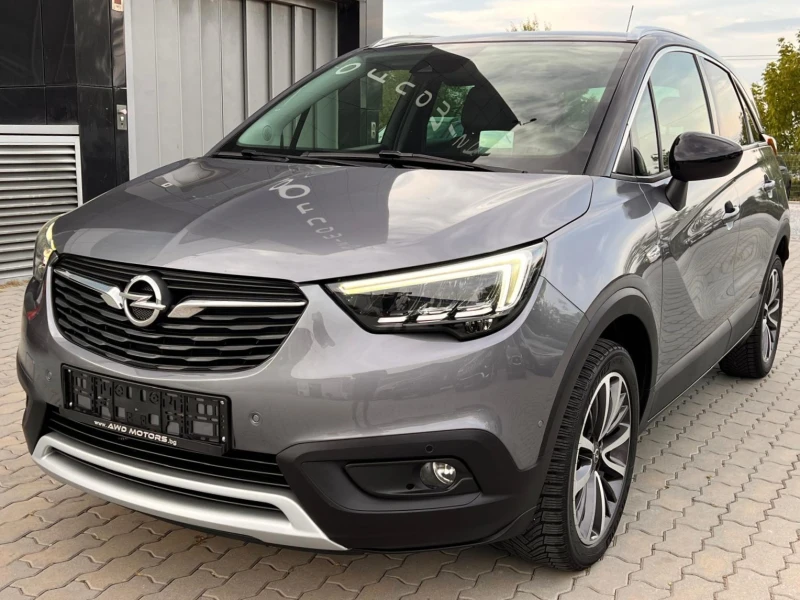 Opel Crossland X автоматик Keyles CarPlay Кожа Подгрев Нави Камера, снимка 1 - Автомобили и джипове - 47157405