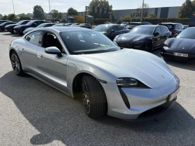 Porsche Taycan панорама, LED, навигация, кожа, снимка 2