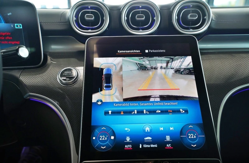 Mercedes-Benz C 43 AMG 4-MATIC PANO KEYLESS 360 MEMORY LED, снимка 7 - Автомобили и джипове - 51924749