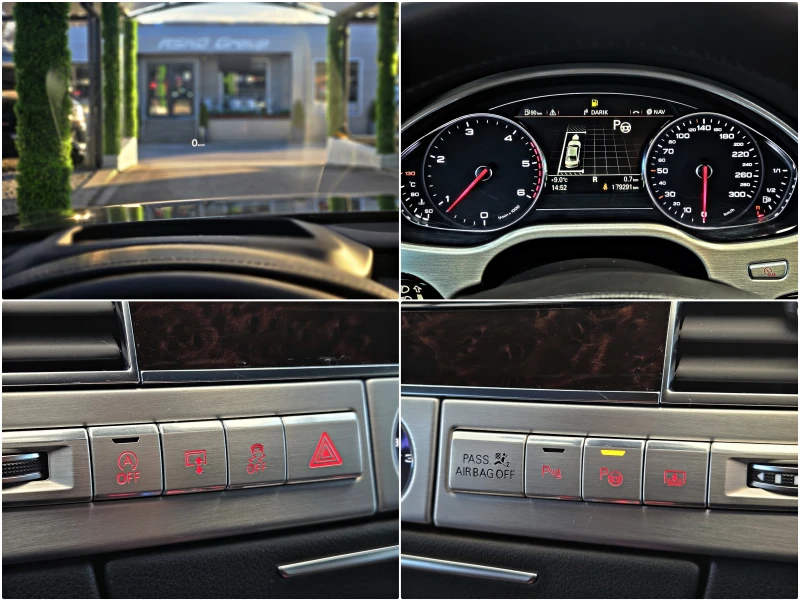 Audi A8 MATRIX/DISTR/360CAM/САМОПАРКИРАНЕ/ОБДУХ/BOSE/LIZIN, снимка 9 - Автомобили и джипове - 52616573
