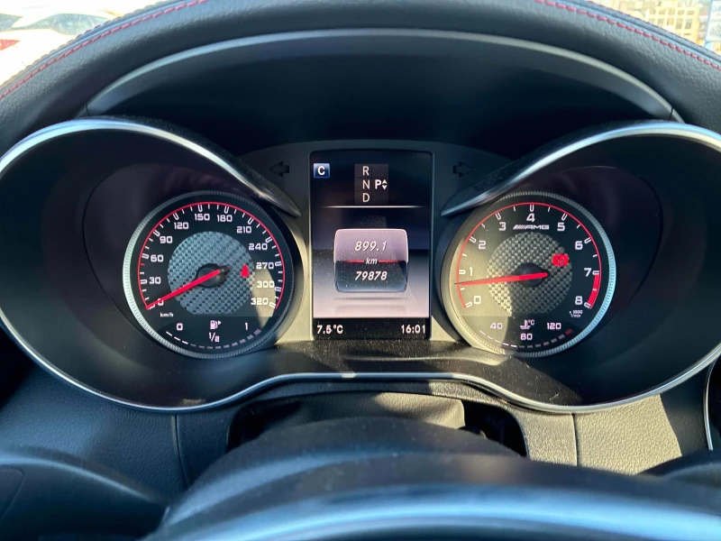 Mercedes-Benz C 63 AMG S * * CARFAX * * АВТО КРЕДИТ * * , снимка 8 - Автомобили и джипове - 52817820