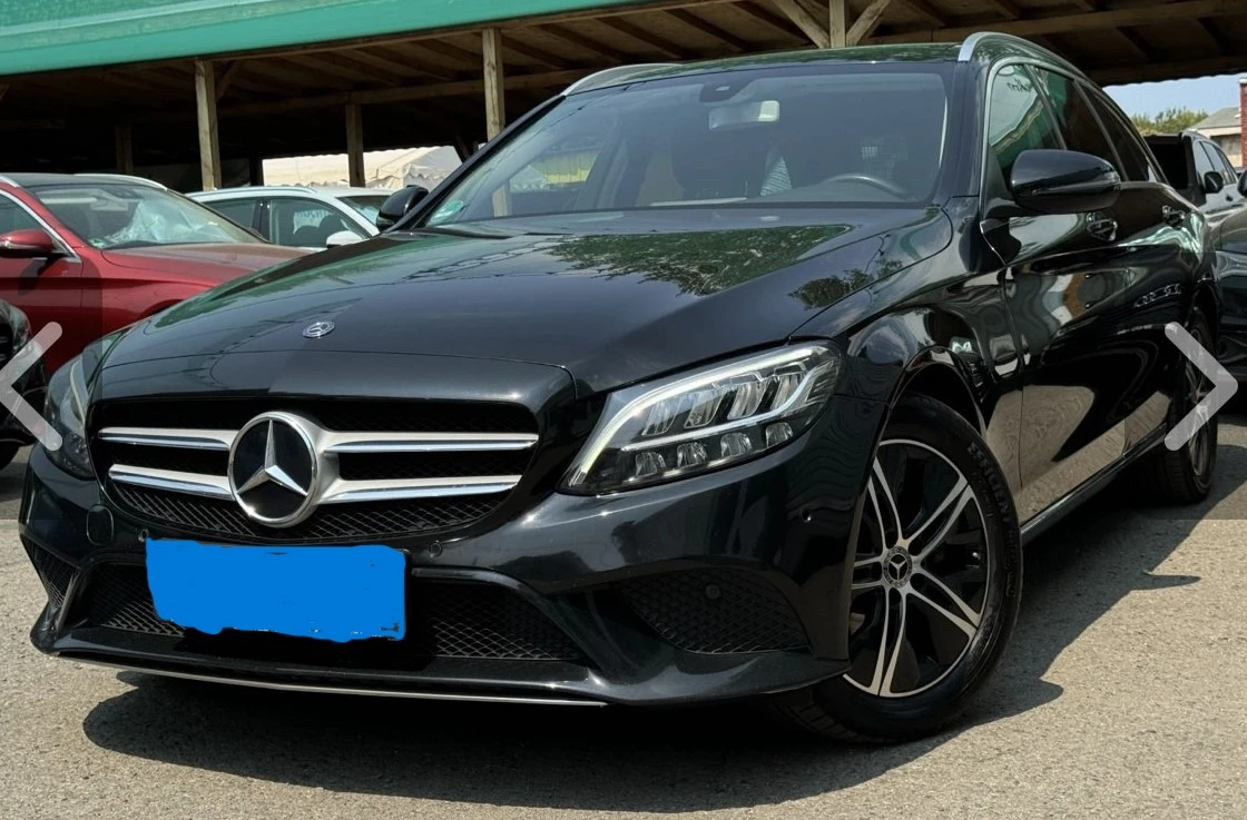 Mercedes-Benz C 200 2019г facelift 9G-Tronic реални км обслужен, снимка 1