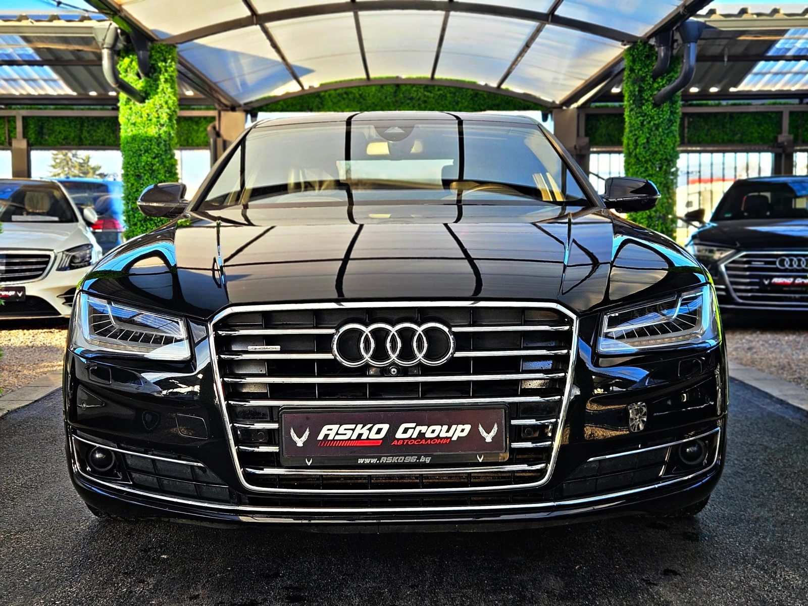 Audi A8 MATRIX/DISTR/360CAM/САМОПАРКИРАНЕ/ОБДУХ/BOSE/LIZIN - изображение 2