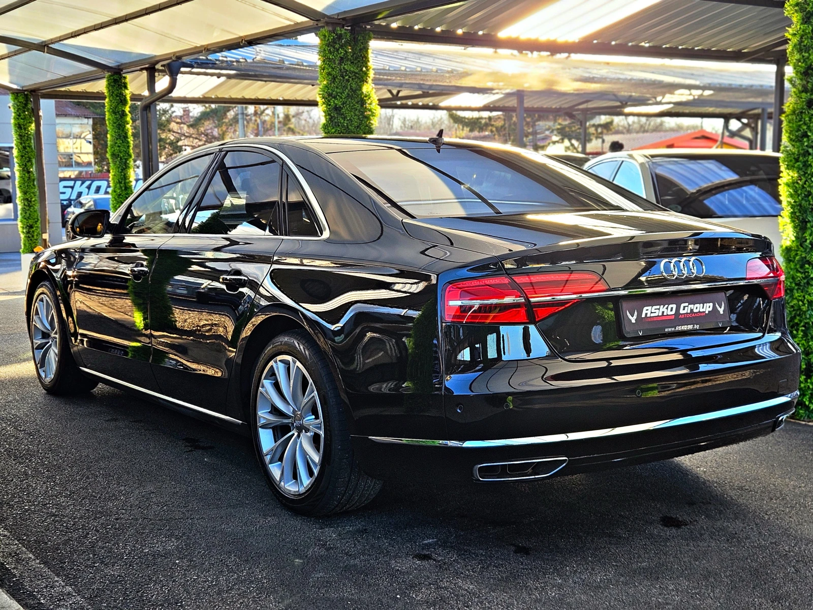 Audi A8 MATRIX/DISTR/360CAM/САМОПАРКИРАНЕ/ОБДУХ/BOSE/LIZIN - изображение 7