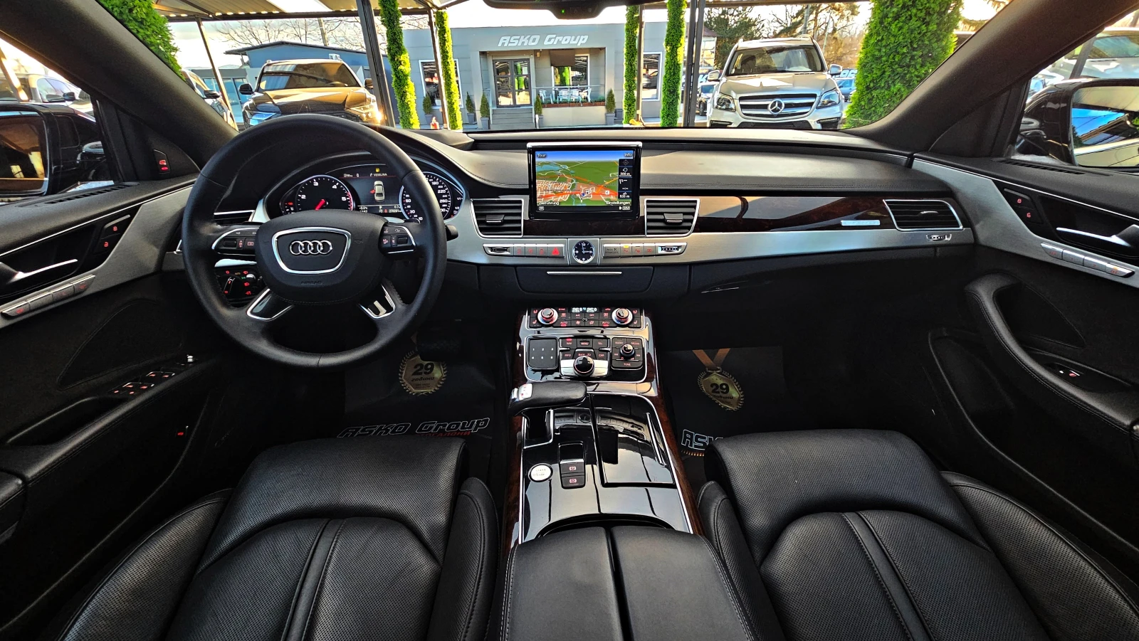 Audi A8 MATRIX/DISTR/360CAM/САМОПАРКИРАНЕ/ОБДУХ/BOSE/LIZIN - изображение 8