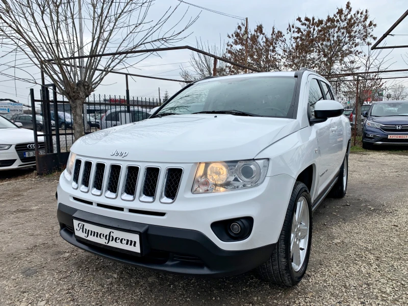 Jeep Compass 2.2CRDI 4WD ЕВРО-5 НАВИ, снимка 1 - Автомобили и джипове - 48261005