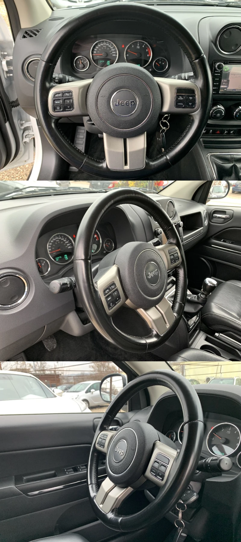 Jeep Compass 2.2CRDI 4WD ЕВРО-5 НАВИ, снимка 13 - Автомобили и джипове - 48261005