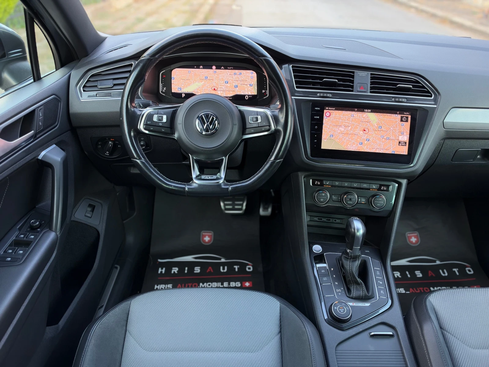 VW Tiguan 2.0 R-LINE 4 MOTION Внос Швейцария, снимка 9 - Автомобили и джипове - 56200884