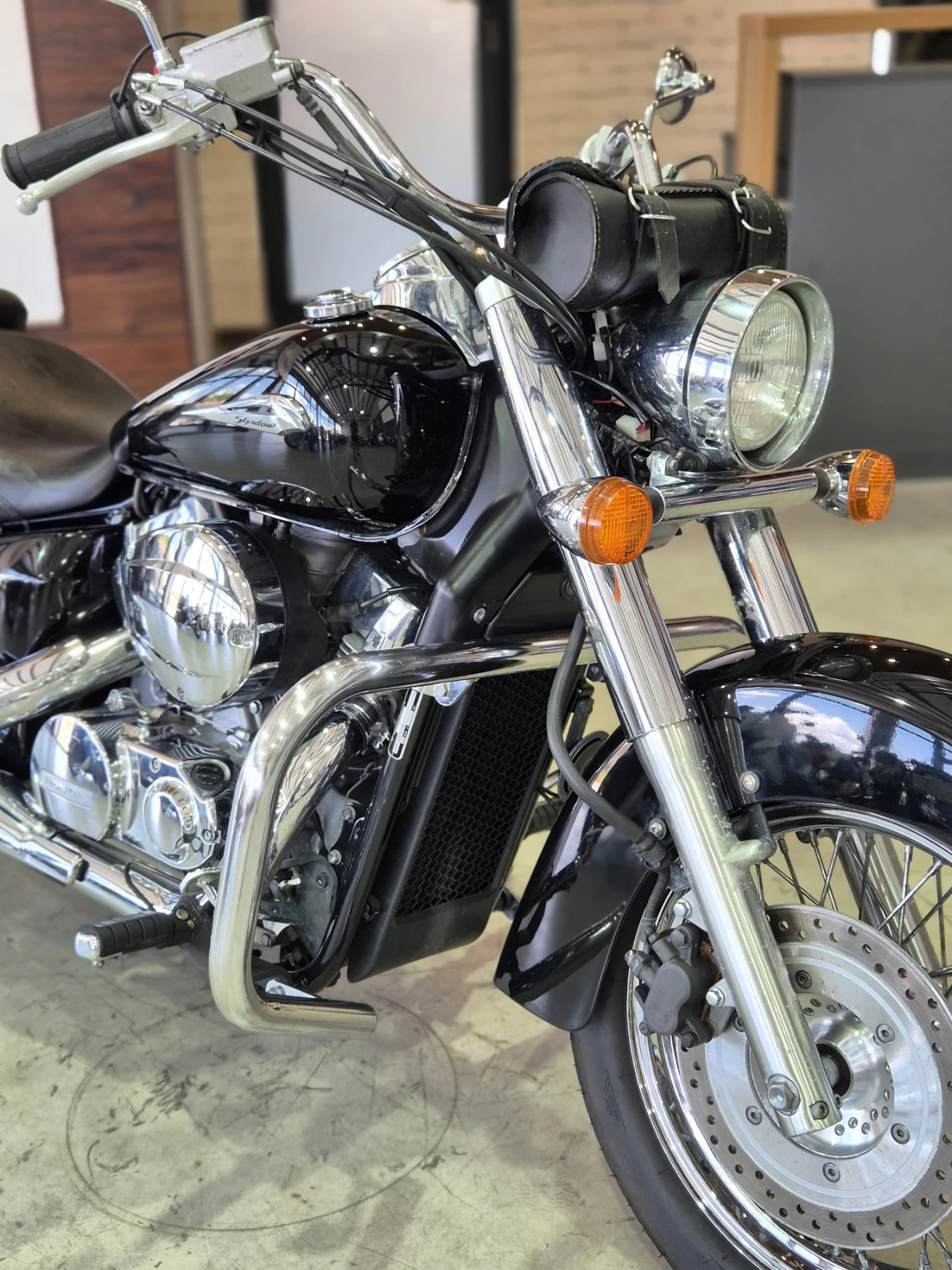 Honda Shadow VT 750 C Classic A2!! инжикцион!! ШВЕЙЦАРИЯ!!!, снимка 8 - Мотоциклети и мототехника - 55204103