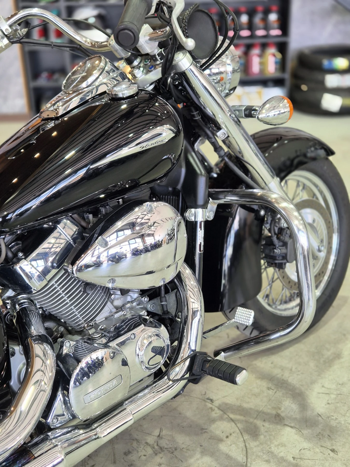 Honda Shadow VT 750 C Classic A2!! инжикцион!! ШВЕЙЦАРИЯ!!!, снимка 10 - Мотоциклети и мототехника - 55204103