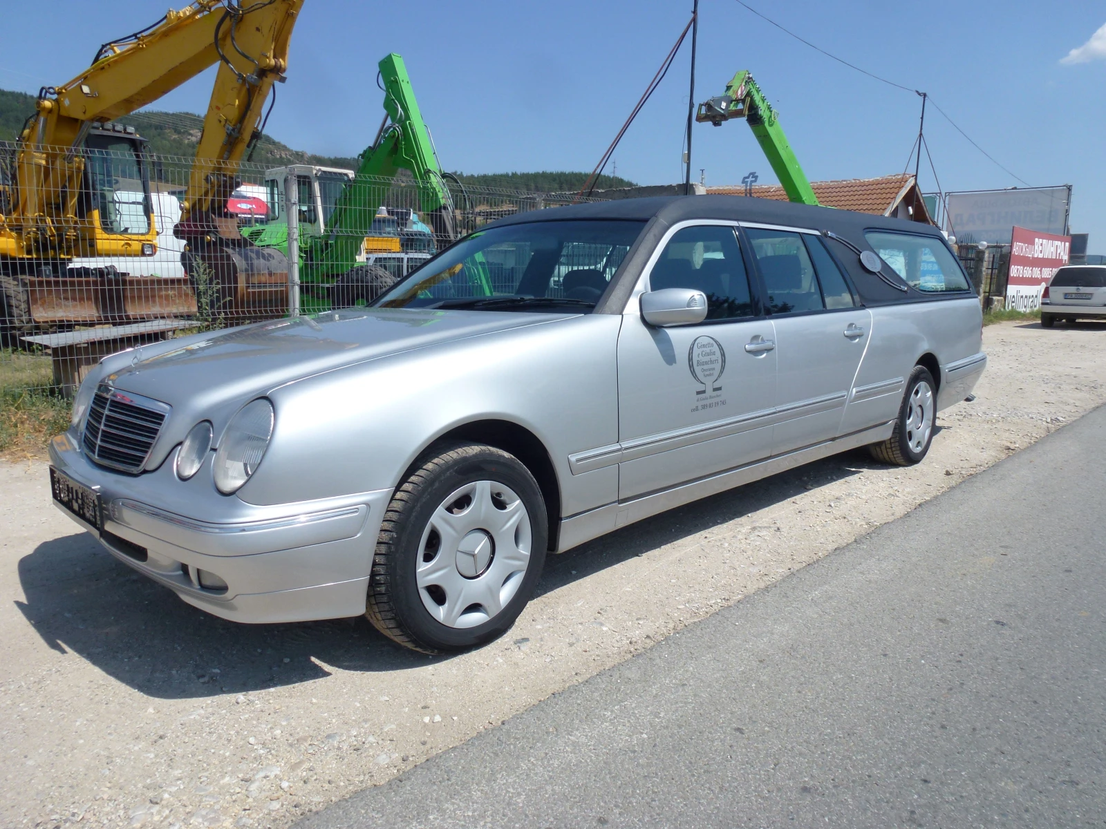 Mercedes-Benz E 270 E270CDI КАТАФАЛКА, снимка 1
