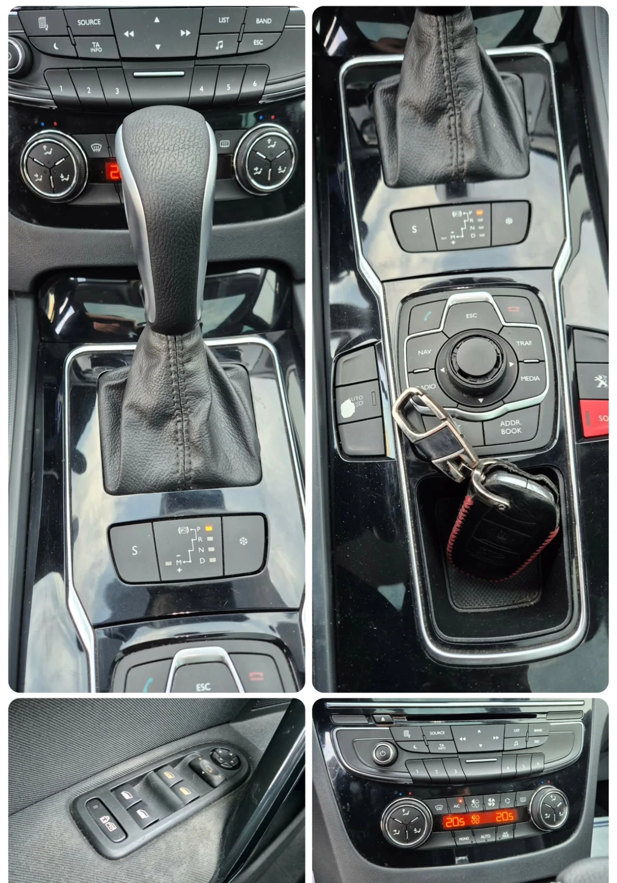 Peugeot 508 2.0HD| /Автомат/ Регистрирана/189хл км/Xenon/Панор, снимка 10 - Автомобили и джипове - 53803416