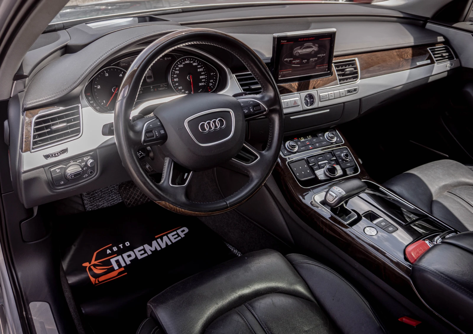 Audi A8 4.2TDI-QUATTRO-РЕАЛНИ КМ!, снимка 7 - Автомобили и джипове - 54792482