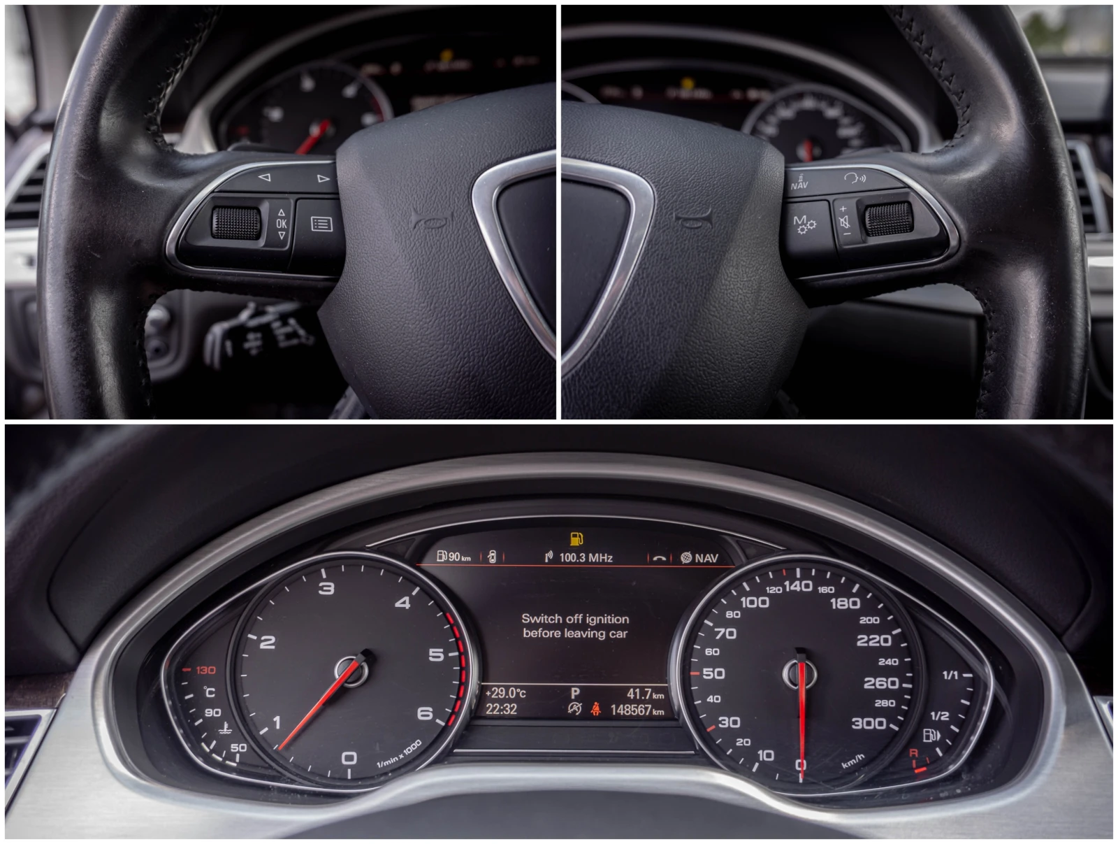 Audi A8 4.2TDI-QUATTRO-РЕАЛНИ КМ!, снимка 12 - Автомобили и джипове - 54792482