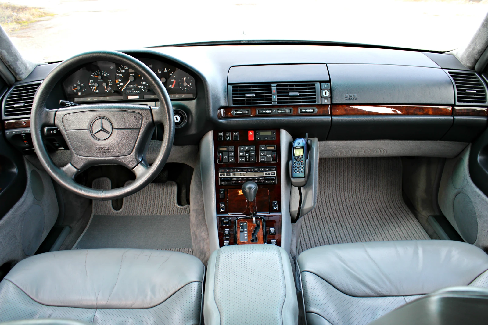 Mercedes-Benz S 600 SE V8 FULL Екстри Швейцария, снимка 12 - Автомобили и джипове - 54971709