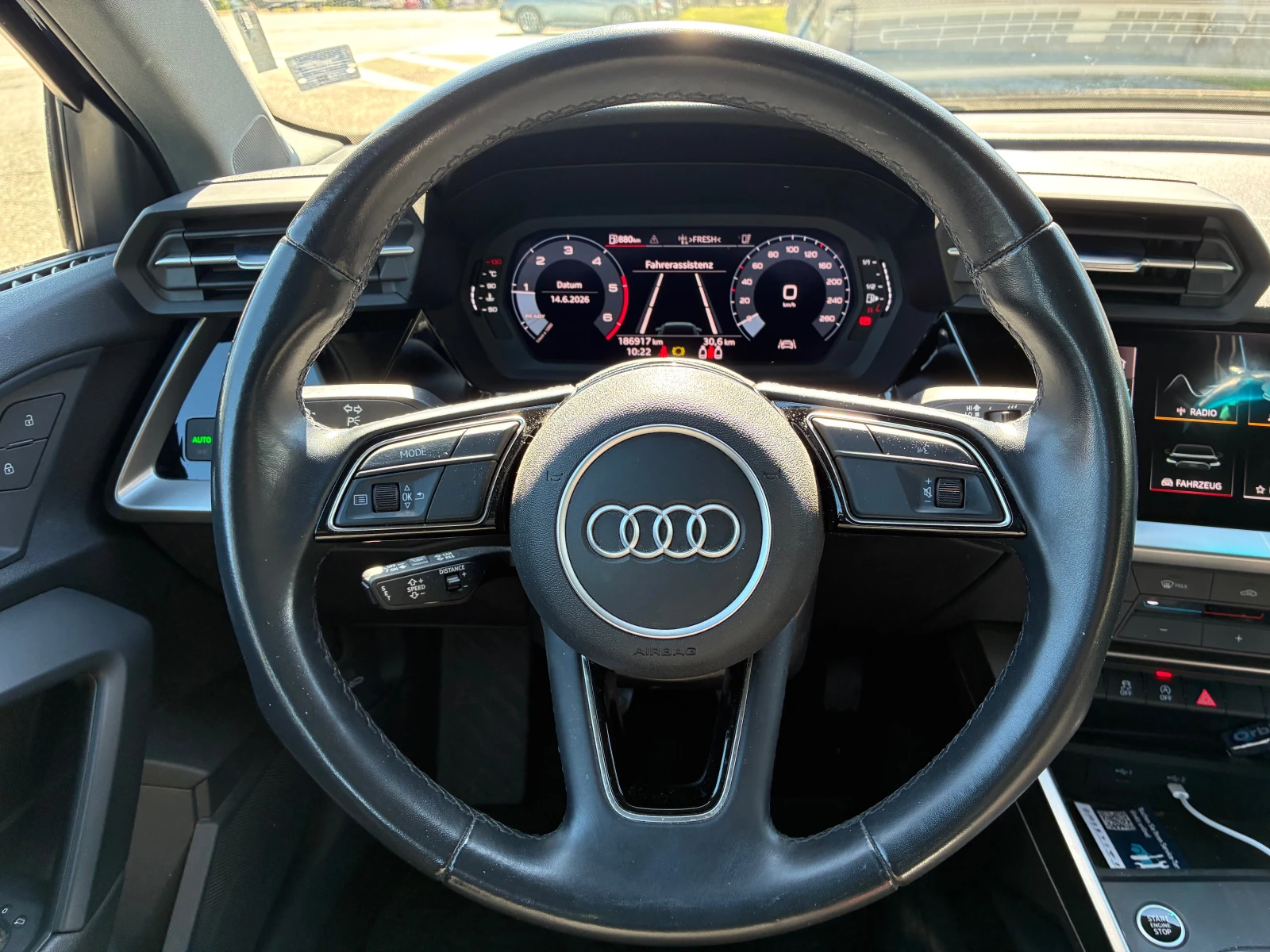 Audi A3 2.0 TDI/150 PS/LED/NAVI, снимка 11 - Автомобили и джипове - 55809205