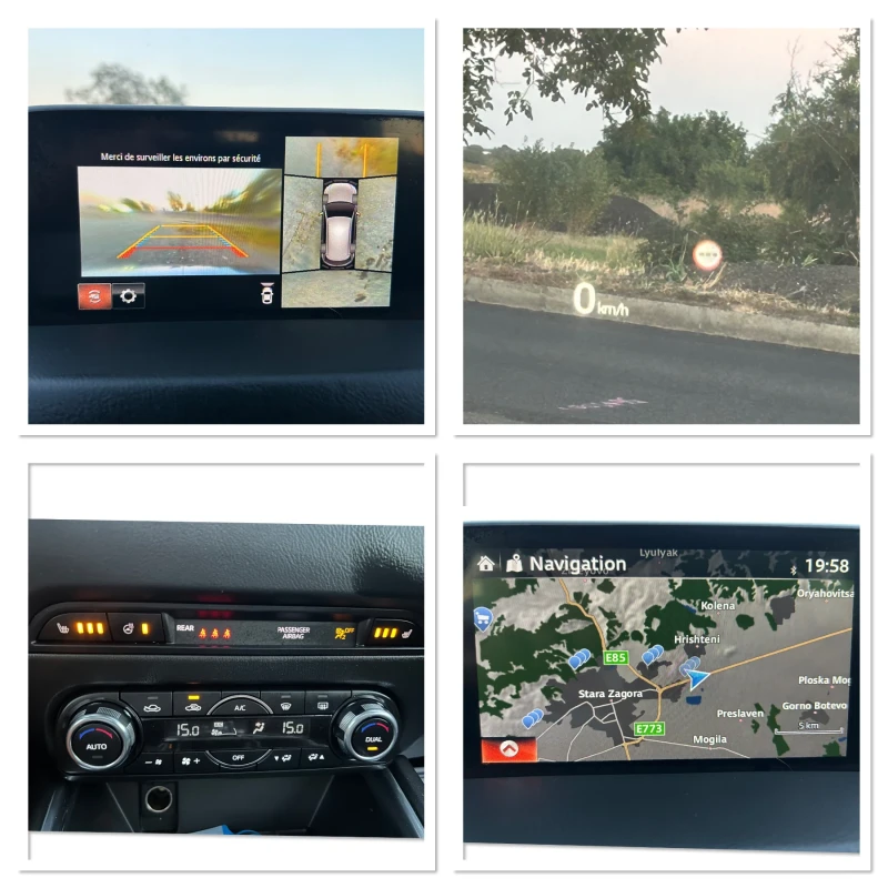 Mazda CX-5 2.5i REVOLUTION / 360 CAMERA / DISTRONIC / HEAD UP, снимка 16 - Автомобили и джипове - 53385659