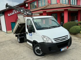 Iveco Daily 3.0HPI* 35c15* Самосвал+ Кран , снимка 15