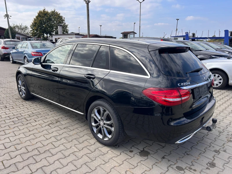 Mercedes-Benz C 220 CDI 4MATIC AVTOMAT/NAVI/KOJA EURO 6, снимка 8 - Автомобили и джипове - 52076525