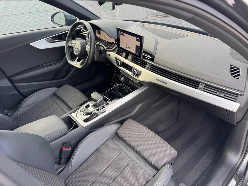 Audi A4 QUATTRO 204 кс -  VIRTUAL 2022 S Line+ , снимка 12 - Автомобили и джипове - 52710957