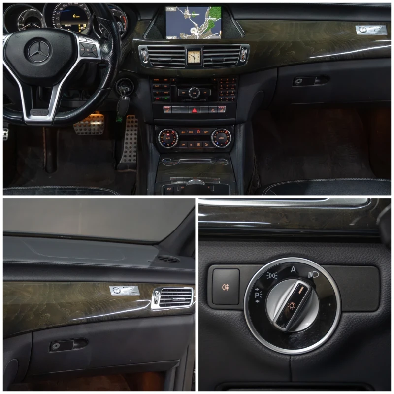 Mercedes-Benz CLS 350 AMG GT 6.3 OPTIC / FULL LED / CARBON / SHADOW LINE, снимка 13 - Автомобили и джипове - 53155765