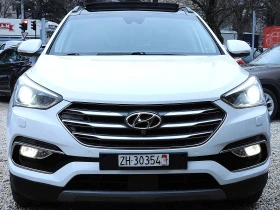 Hyundai Santa fe 2.2ШВЕЙЦАРИЯ-7МЕСТА/ДИСТРОНИК/КОЖА/НАВИ/LANE ASSIS - 17250 € / 33738.07 лв. - 77418934 2