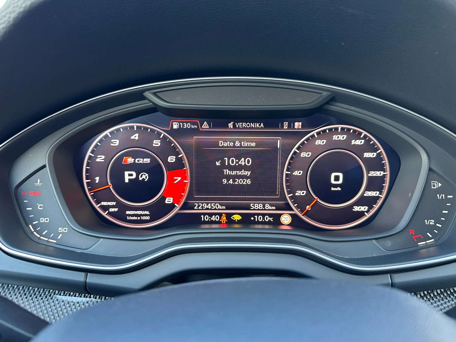 Audi SQ5 Реални км., снимка 16 - Автомобили и джипове - 54191082