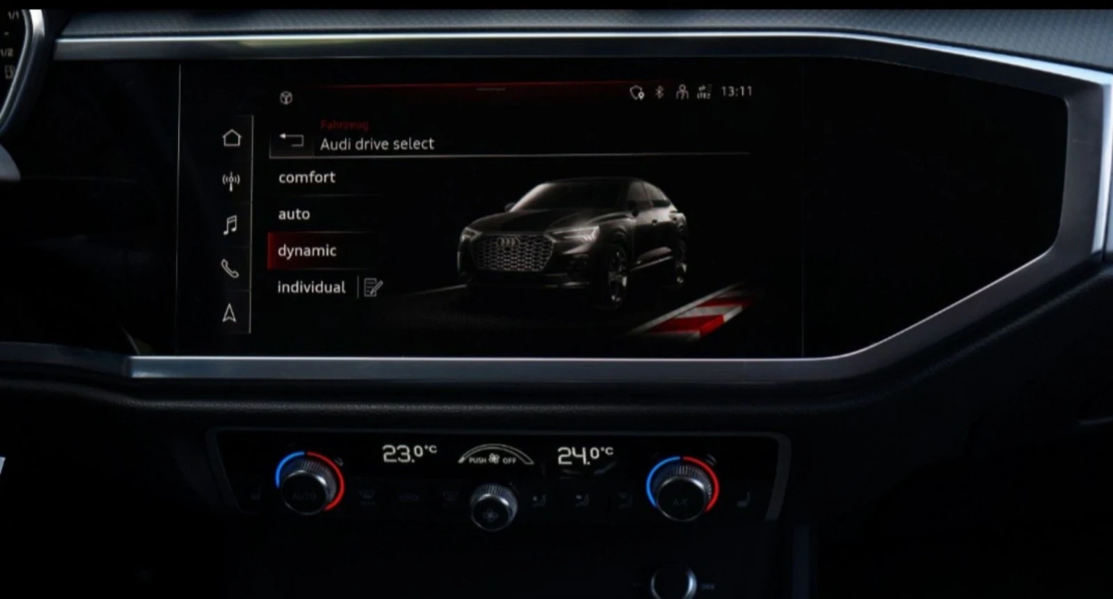 Audi Q3 Sportback 45TFSI е/Sportback/S line/Leder/Cam , снимка 13 - Автомобили и джипове - 54792749