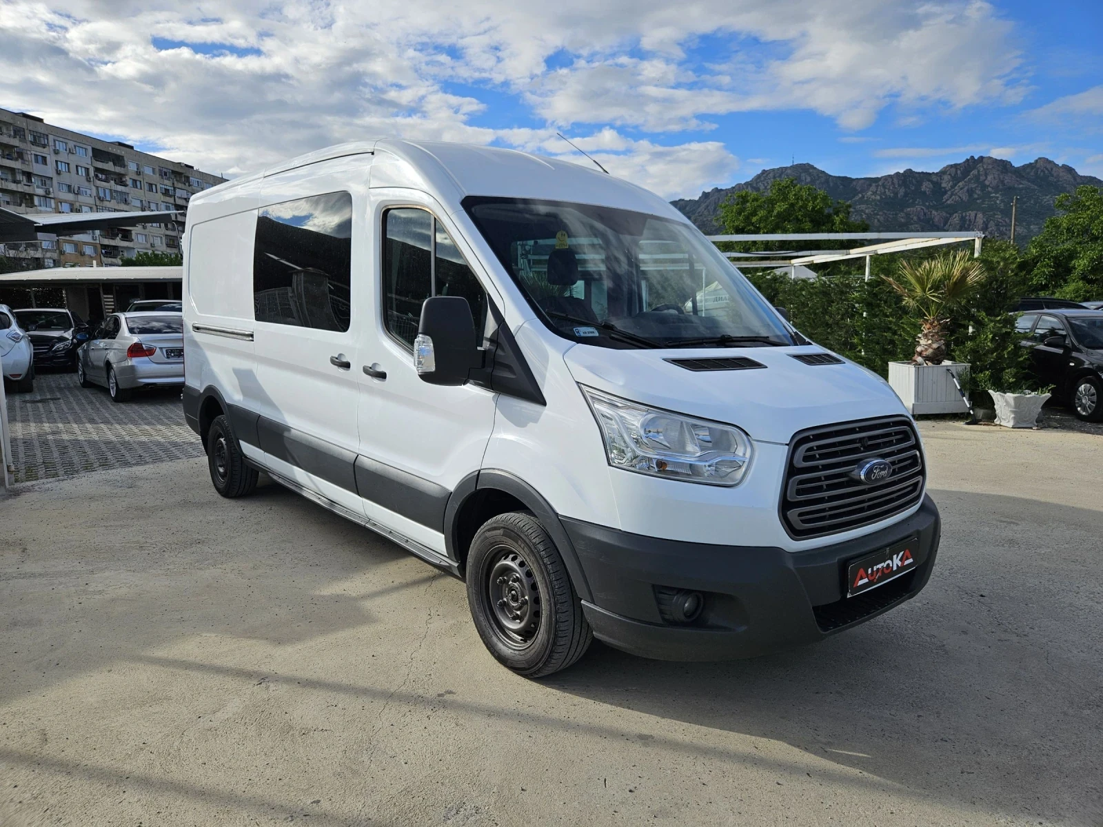 Ford Transit 2.2TDCI-155кс= 9МЕСТА= ТОВАРОПЪТНИЧЕСКИ= КЛИМАТИК  - изображение 2