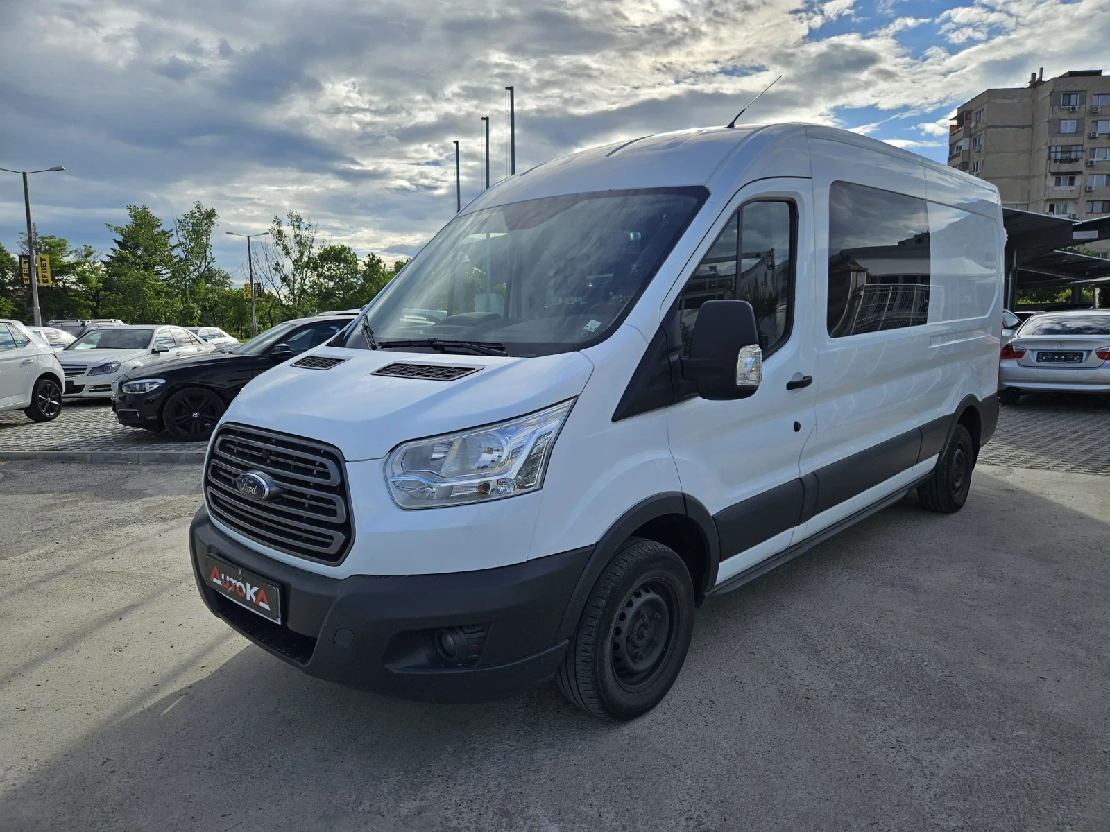 Ford Transit 2.2TDCI-155кс= 9МЕСТА= ТОВАРОПЪТНИЧЕСКИ= КЛИМАТИК  - изображение 6