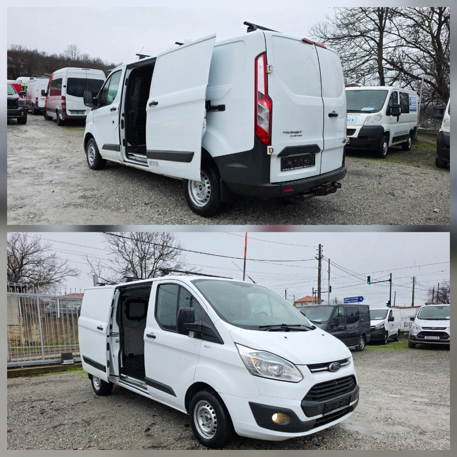 Ford Transit Custom 2.2tdci Дълга база Навигация  - изображение 10