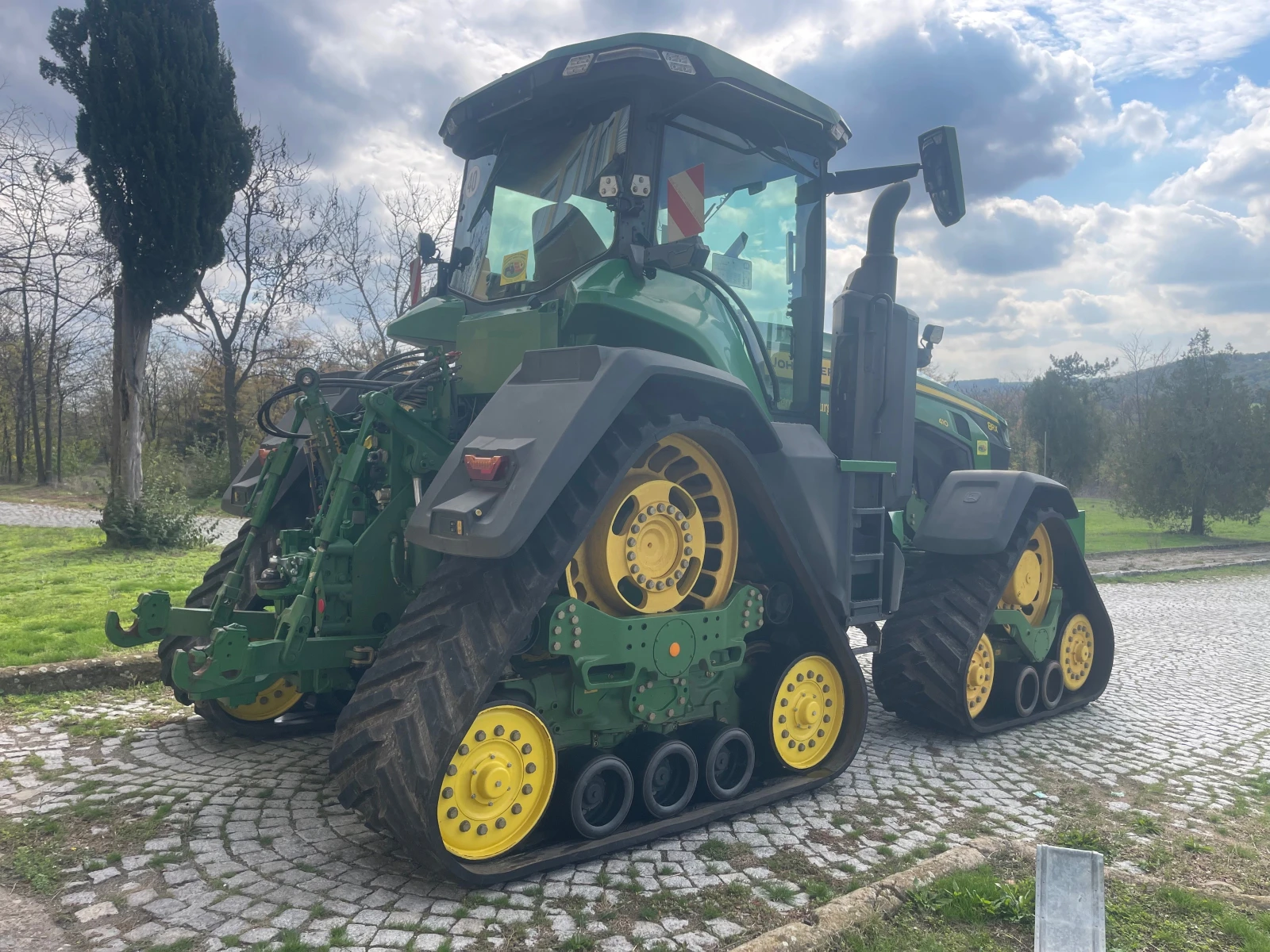 Трактор John Deere 8RX 410 НОВИ ВЕРИГИ ЛИЗИНГ - изображение 8