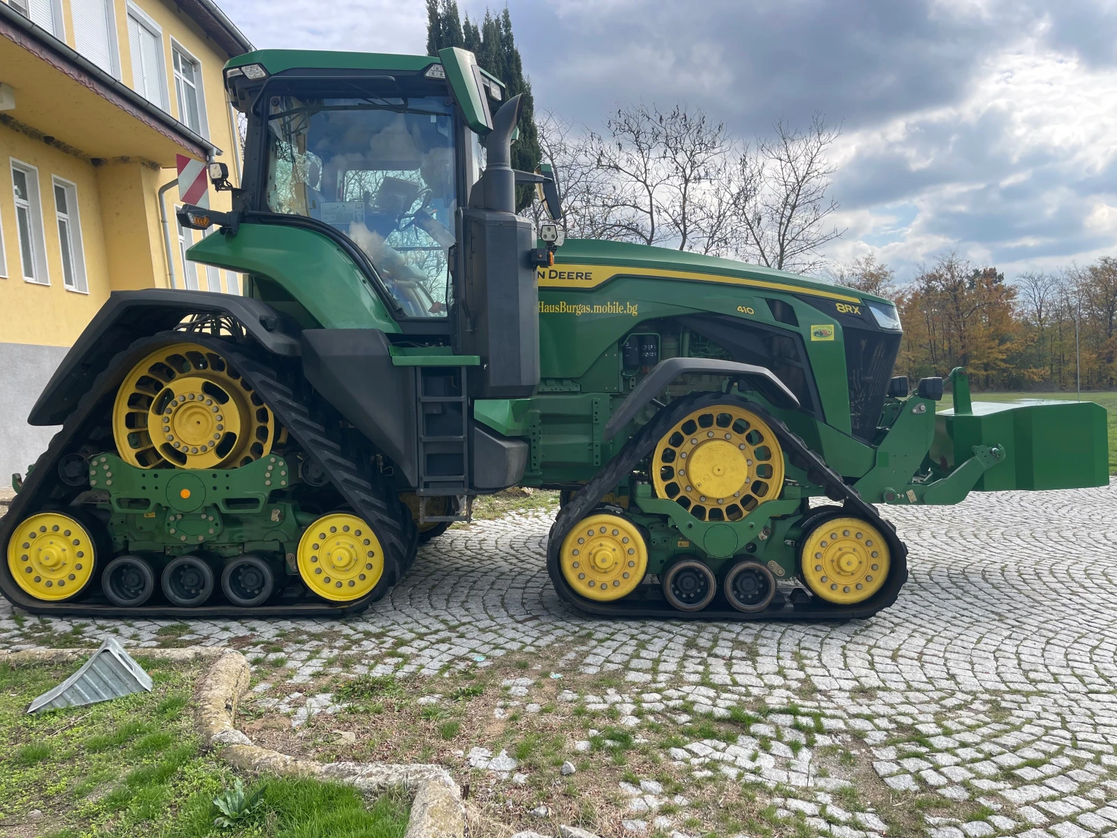 Трактор John Deere 8RX 410 НОВИ ВЕРИГИ ЛИЗИНГ - изображение 9