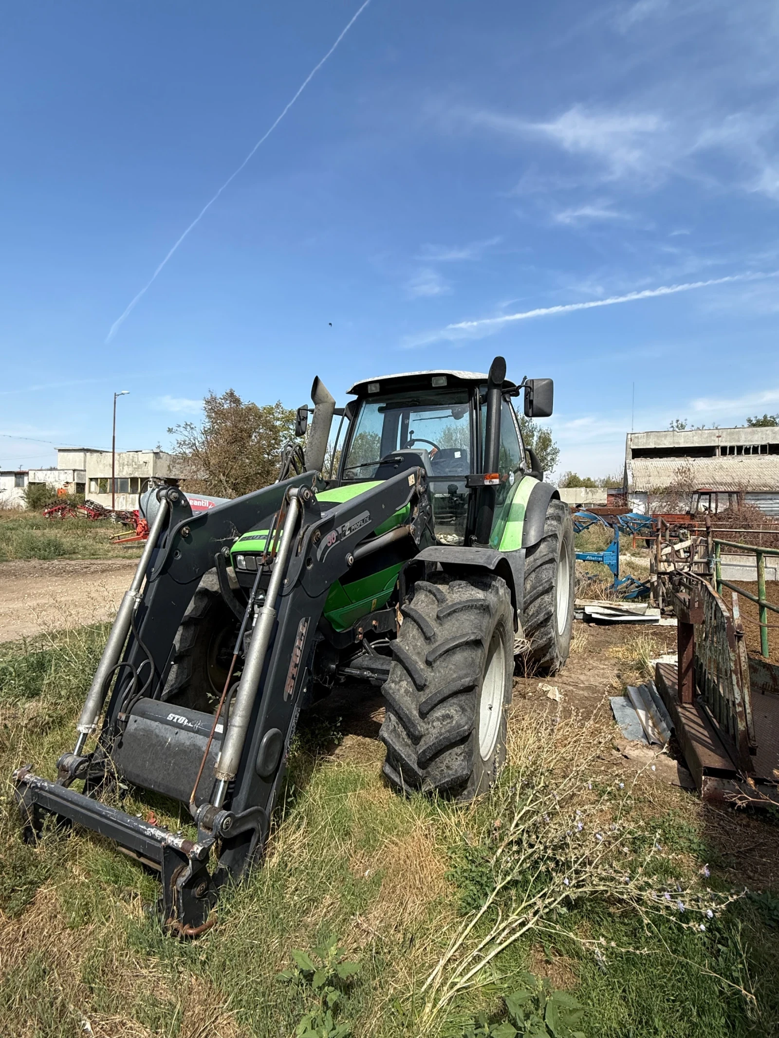 Трактор Deutz-Fahr Deutz-Fahr M620 + челен товарач STOLL 30FZ profiL - изображение 7