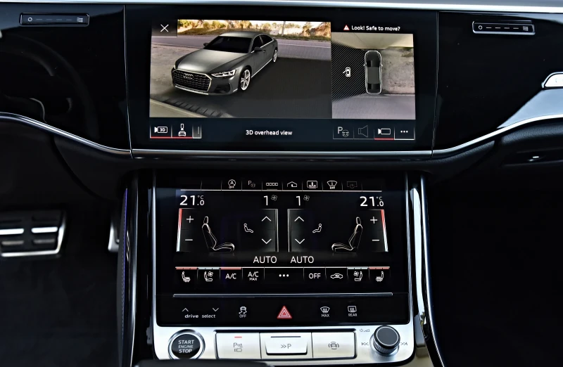 Audi A8 5.0TDI SPORT PAKET TV B&O DIGITAL OLED S8-SITZE, снимка 11 - Автомобили и джипове - 51900485