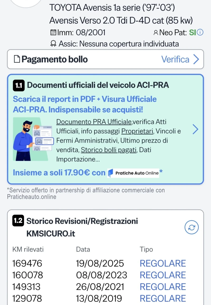 Toyota Avensis verso 2.0d4d 116k.c. 7 местна, снимка 16 - Автомобили и джипове - 52943383