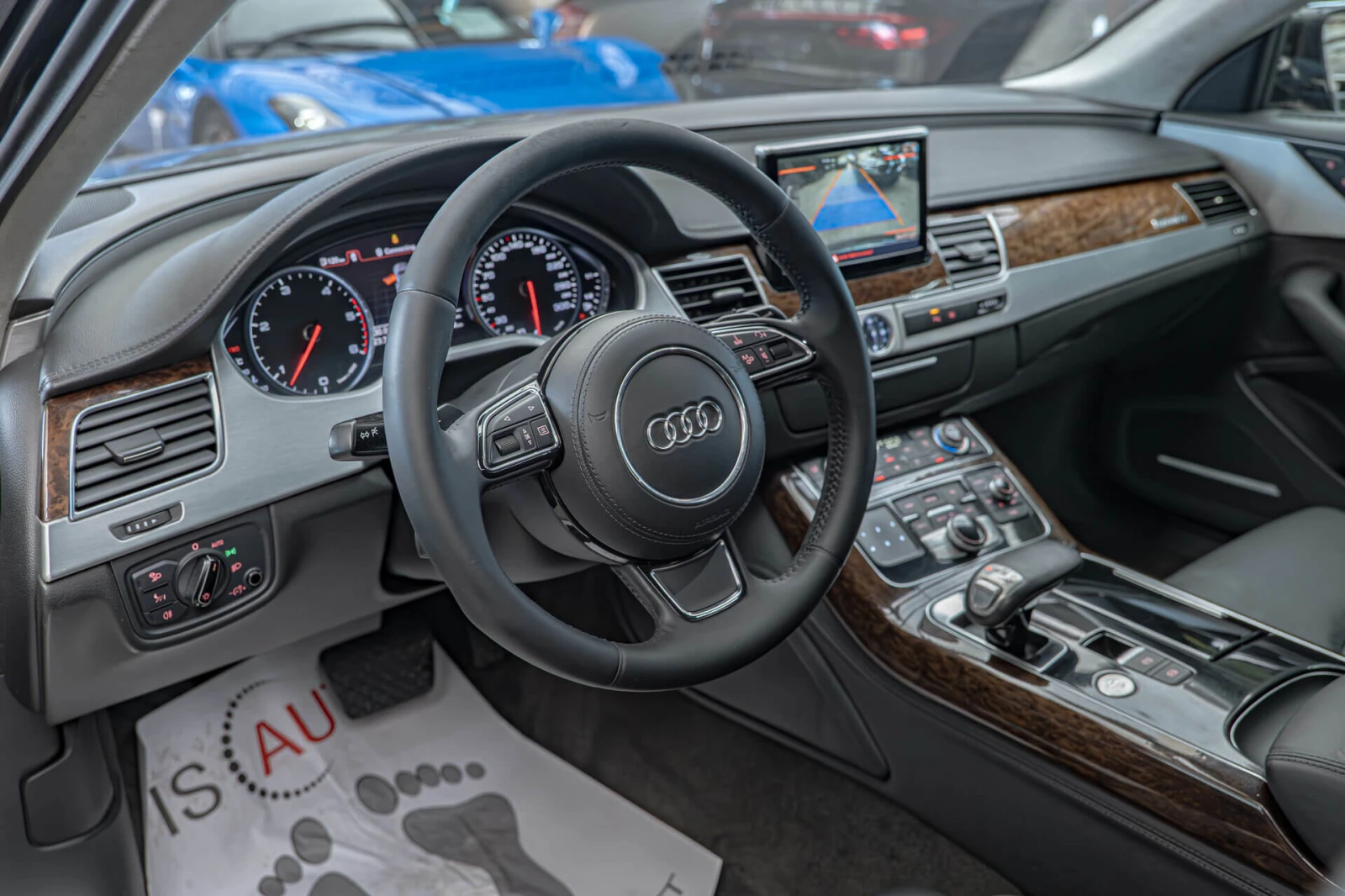 Audi A8 4.2TDI/Обдухване/Алкантар/Камера/Шибедах - изображение 7