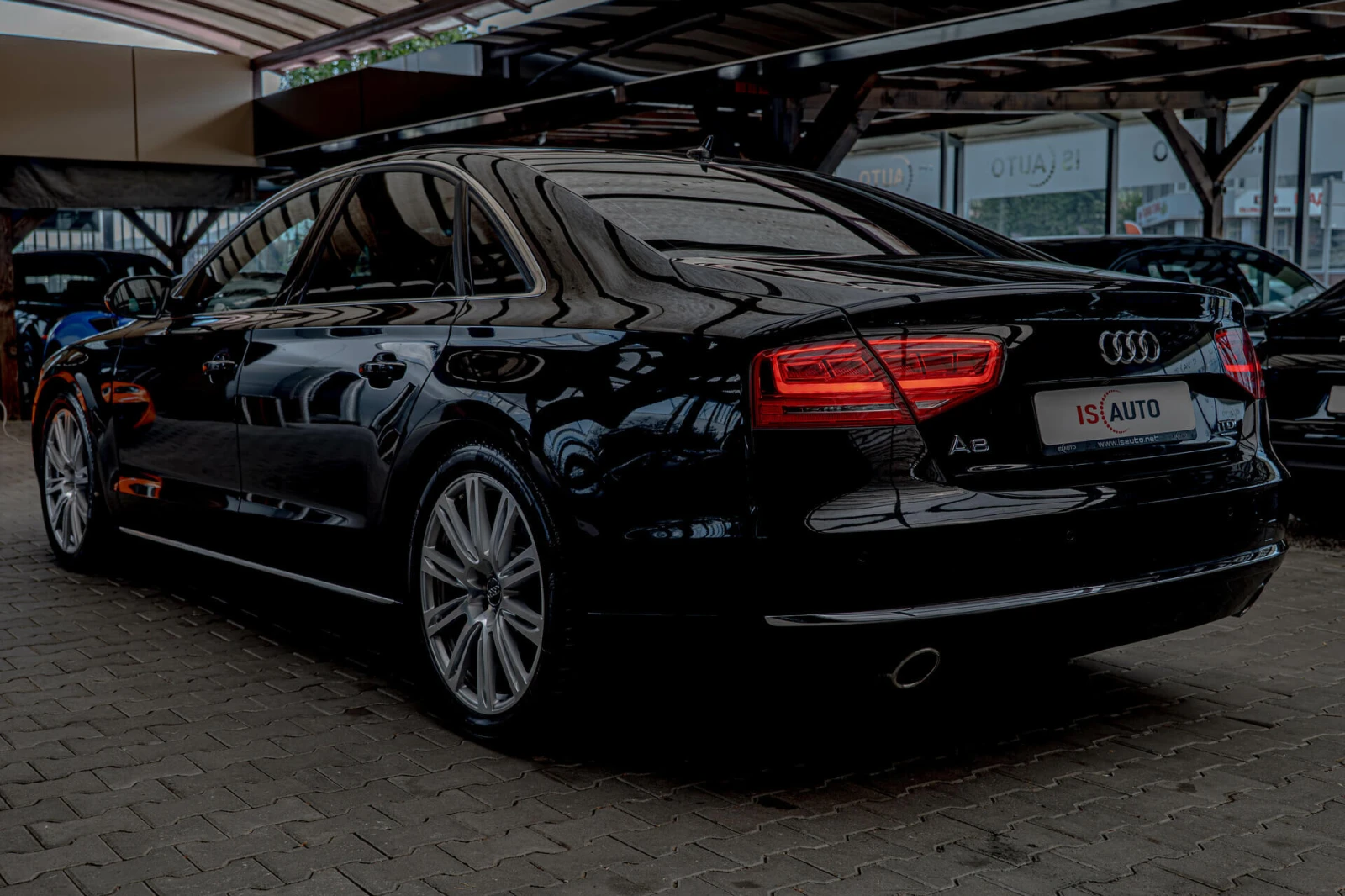 Audi A8 4.2TDI/Обдухване/Алкантар/Камера/Шибедах - изображение 5