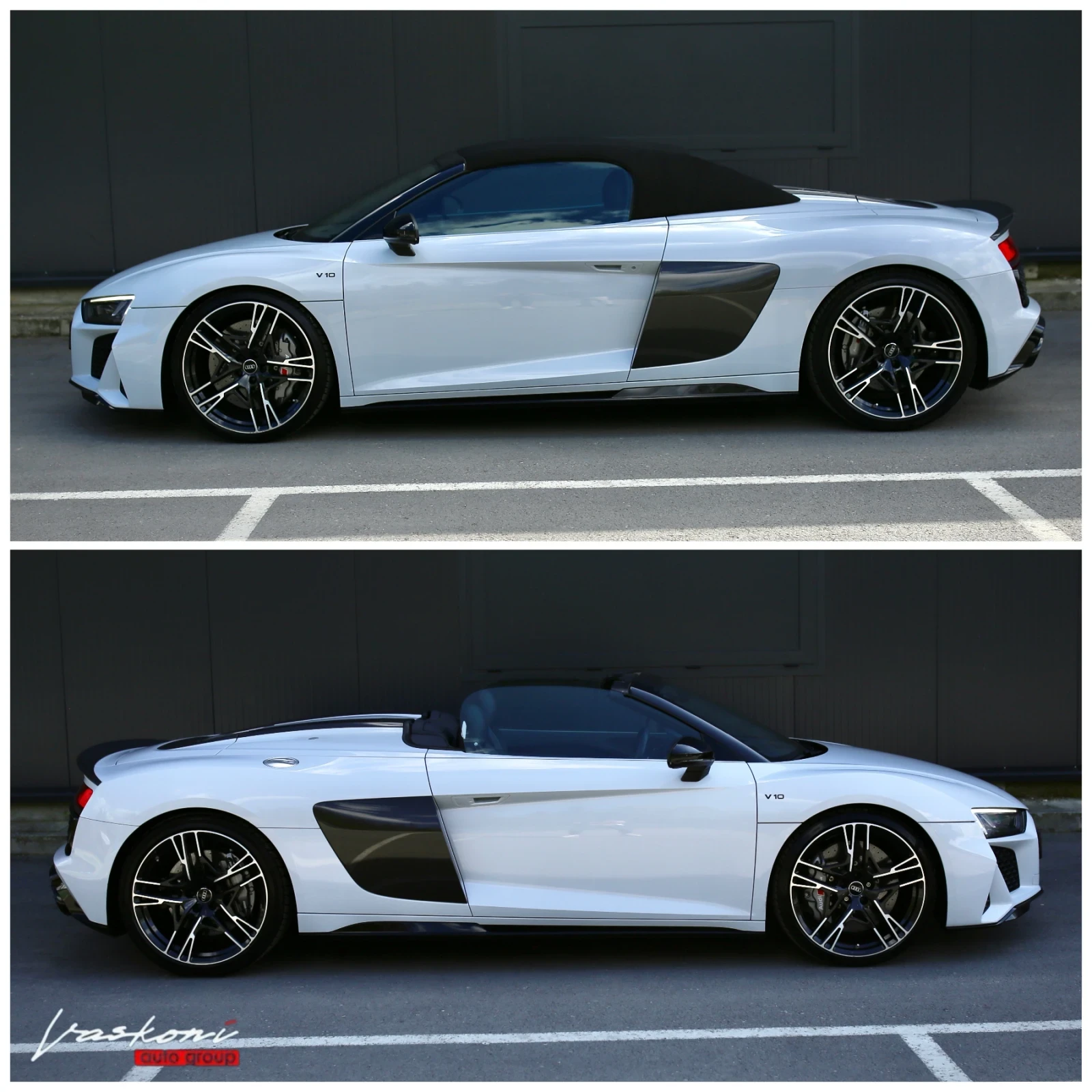 Audi R8 V10 SPYDER PERFORMANCE FULL CARBON CERAMIC, снимка 4 - Автомобили и джипове - 54300870