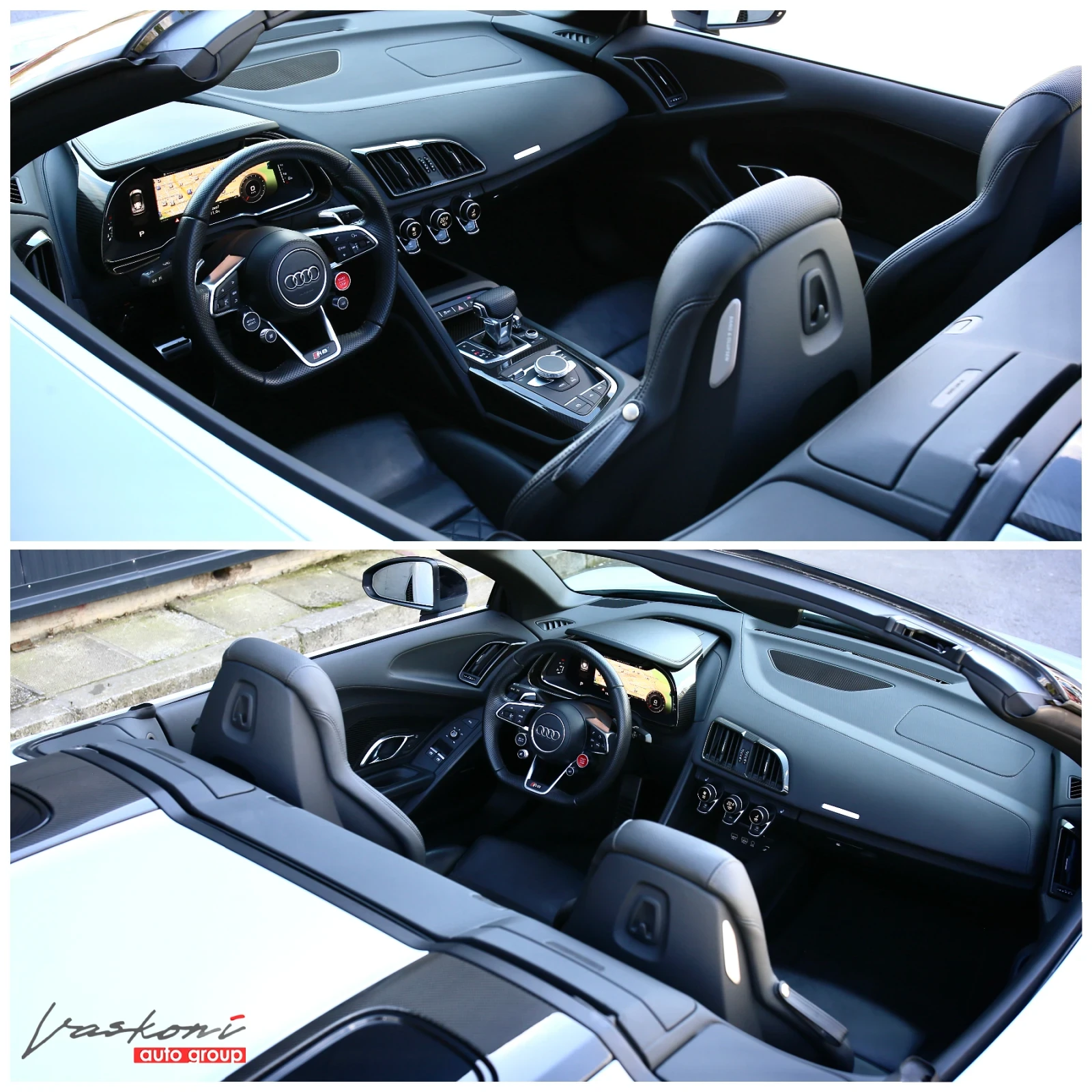 Audi R8 V10 SPYDER PERFORMANCE FULL CARBON CERAMIC, снимка 14 - Автомобили и джипове - 54300870