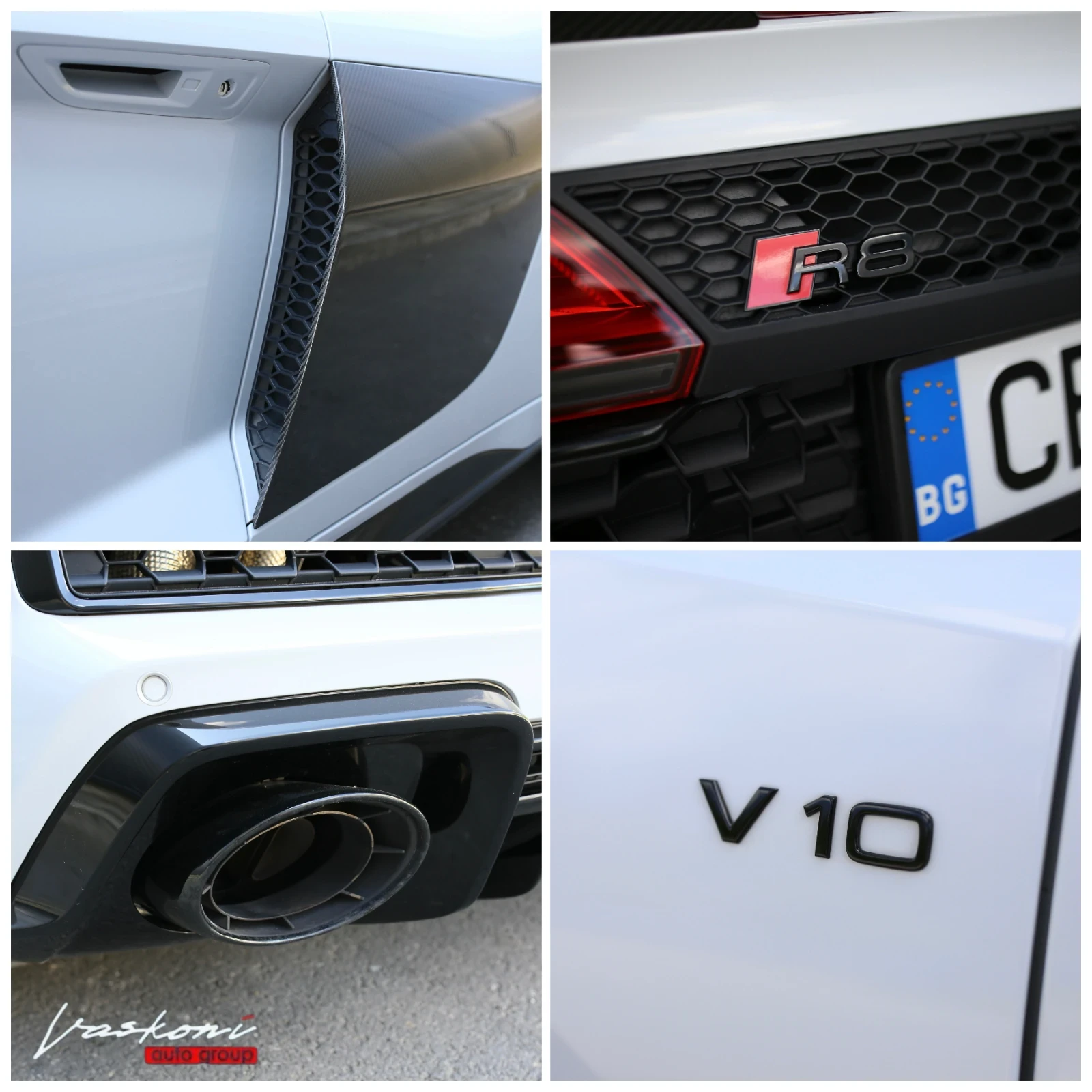 Audi R8 V10 SPYDER PERFORMANCE FULL CARBON CERAMIC, снимка 7 - Автомобили и джипове - 54300870