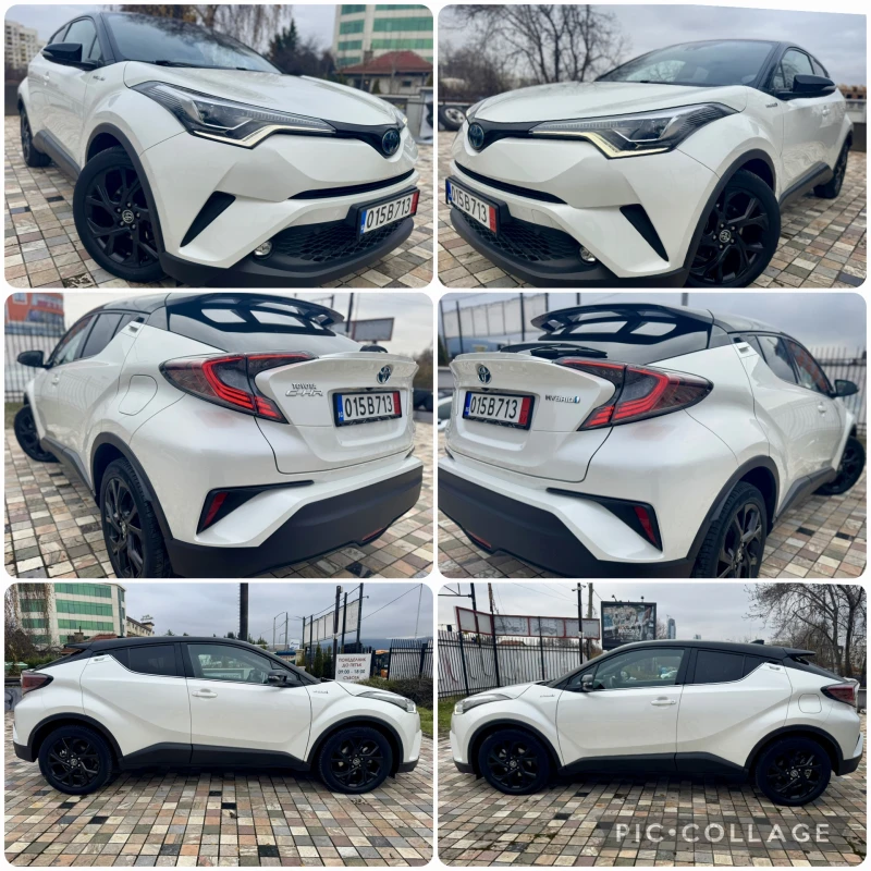 Toyota C-HR Hybrid/LED/JBL/Кожа/История/Гаранция, снимка 14 - Автомобили и джипове - 48562562