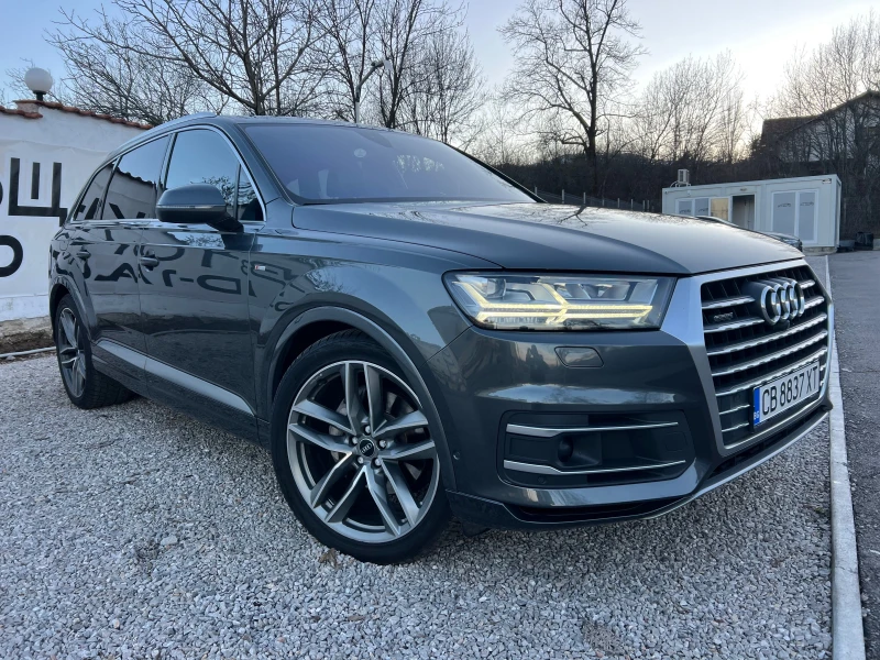 Audi Q7 3xS-LINE FULL, снимка 1 - Автомобили и джипове - 49435691