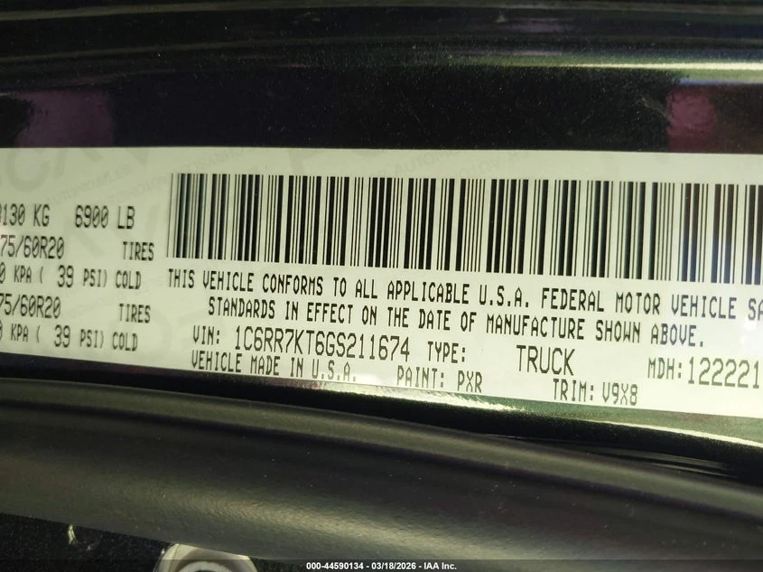 Dodge RAM 1500 4WD Crew Cab 140.5" Express, снимка 9 - Автомобили и джипове - 54248643