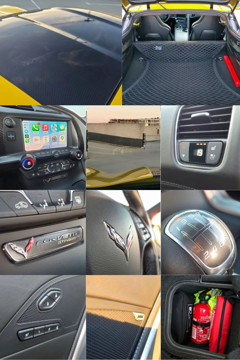 Chevrolet Corvette C7 3LT Z51 AKRAPOVIC, снимка 17 - Автомобили и джипове - 52657820