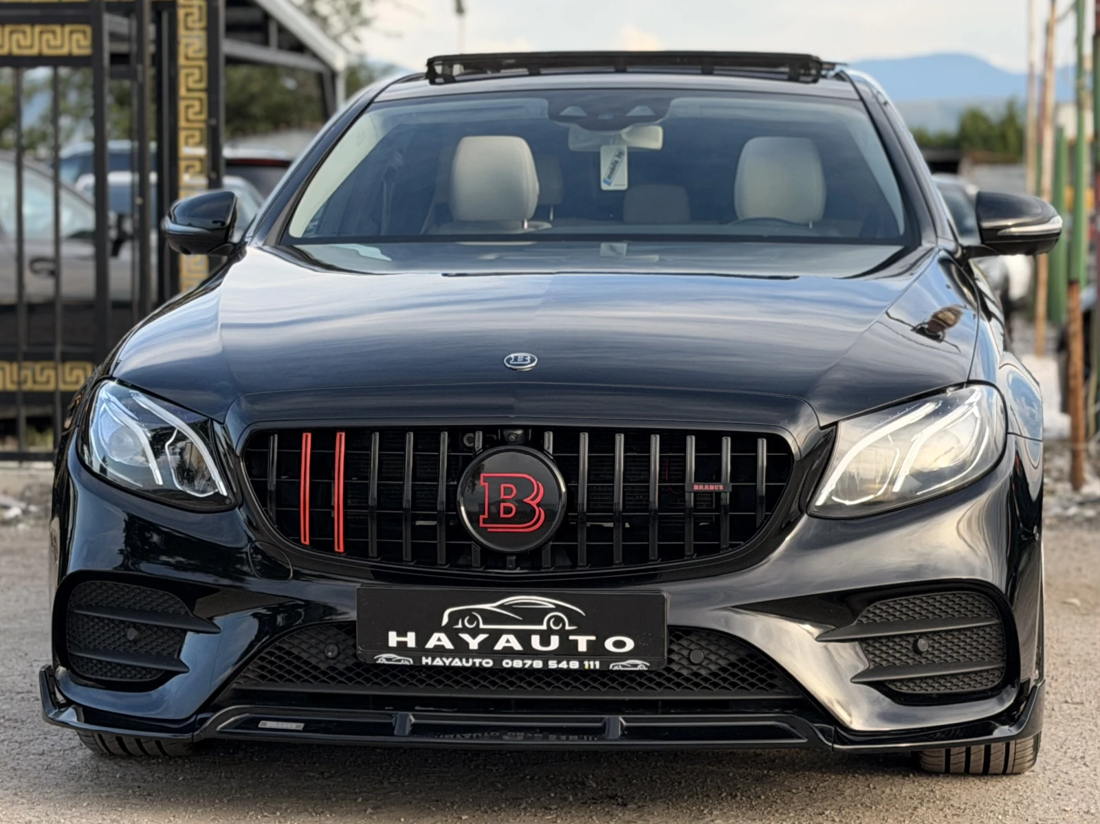 Mercedes-Benz E 350 d= BRABUS= DISTRONIC= 360* КАМЕРА= ПАНОРАМА= ОБДУХ