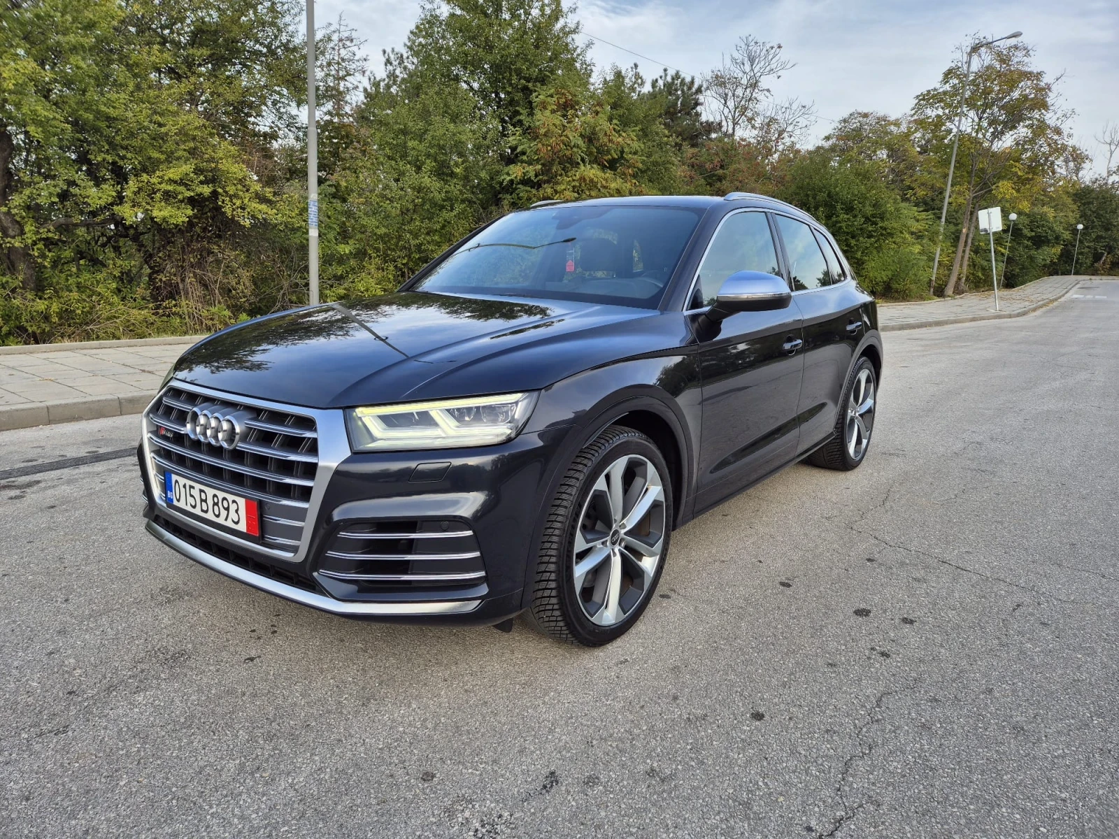 Audi Q5 SQ5, 3.0TDI, HeadUp, Камера, Обслужен, История