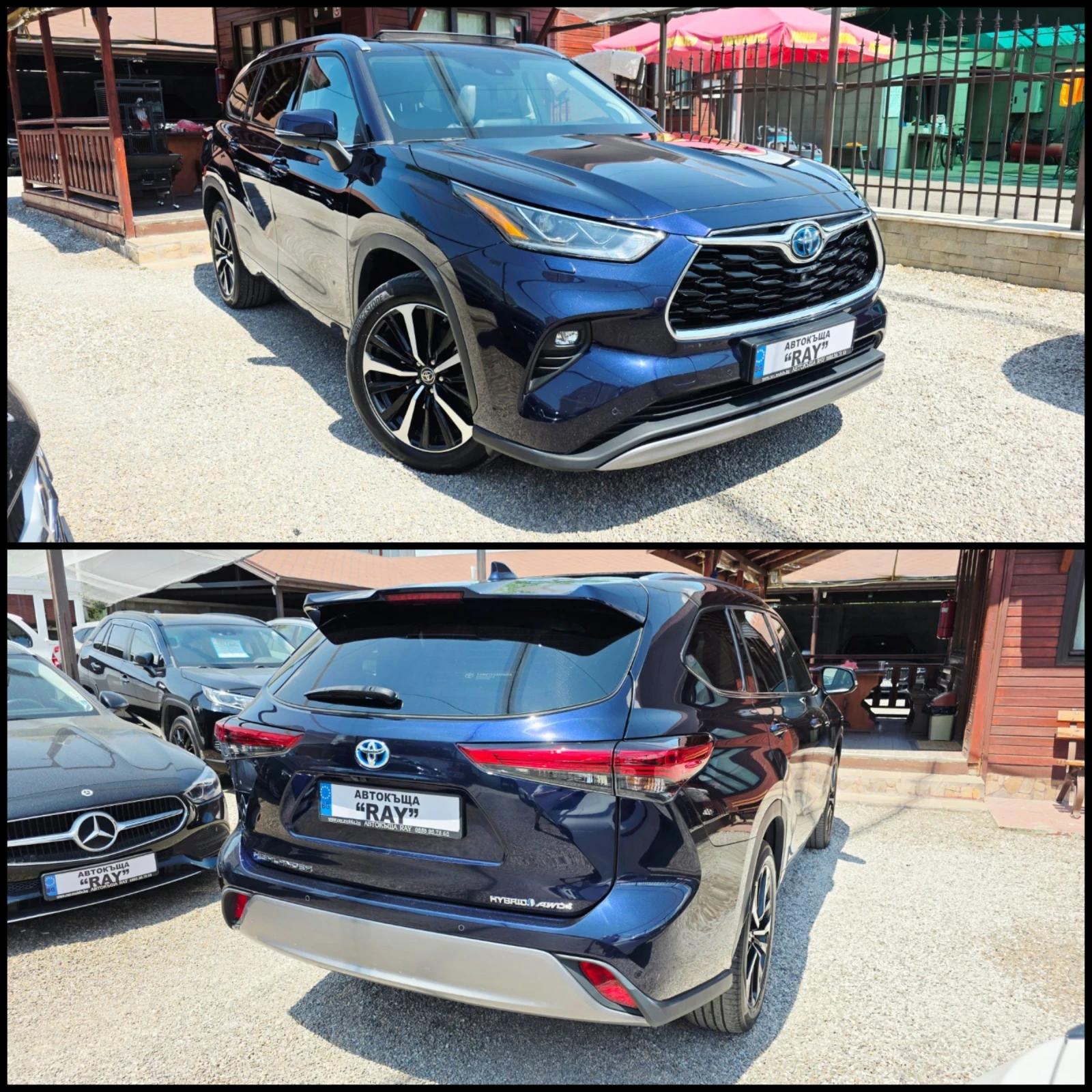 Toyota Highlander 2.5/HYBRID/4X4/JBL/360/ЕВРОПЕЙСКИ/ВС.ЕКСТРИ/, снимка 2 - Автомобили и джипове - 54998976