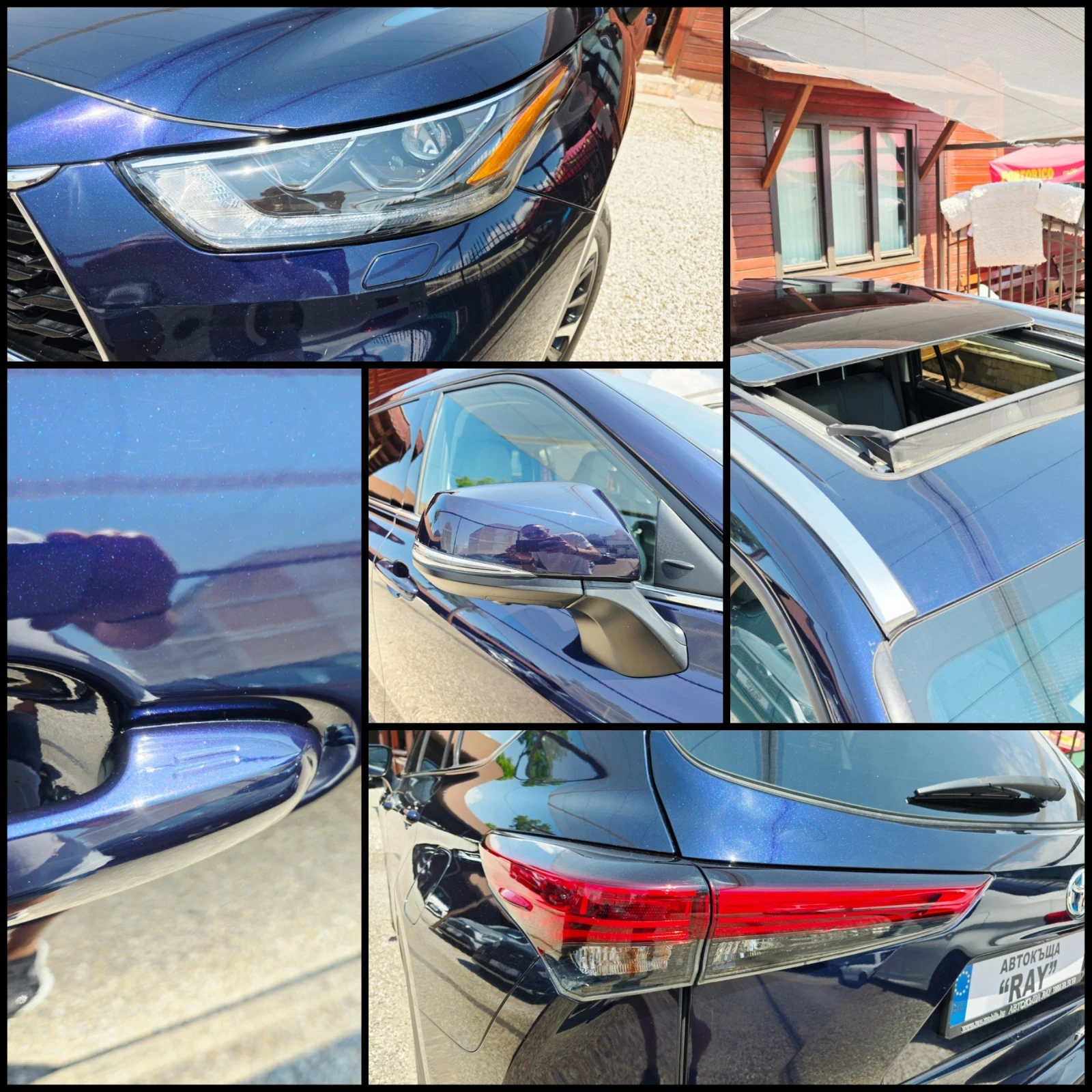 Toyota Highlander 2.5/HYBRID/4X4/JBL/360/ЕВРОПЕЙСКИ/ВС.ЕКСТРИ/, снимка 4 - Автомобили и джипове - 54998976